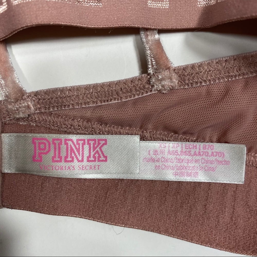 Victoria Secret PINK Velour Bralette size XS - Picture 6 of 7